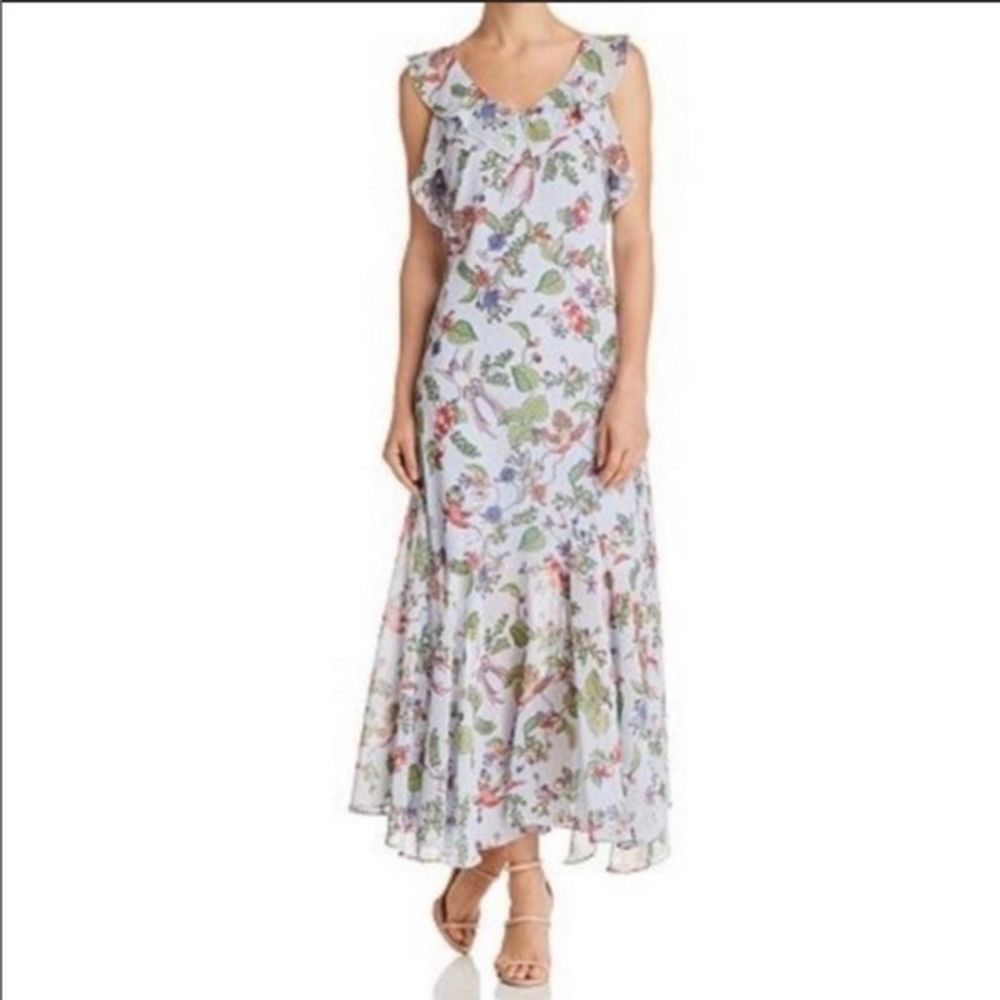 NWT Nanette Lepore Hummingbird Floral Maxi Dress